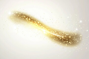 Gold swirling particle effect, abstract background, digital graphic design