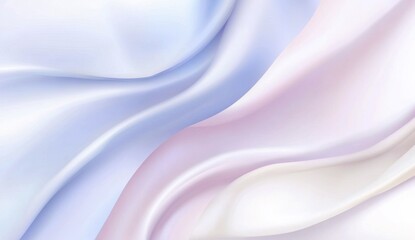 Naklejka premium Elegant abstract white and blue gradient background with light purple accents for design projects