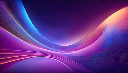 Big Neon Wave Background, 4k wallpaper