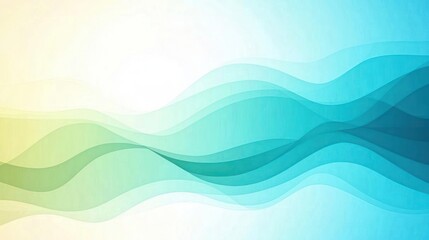 Abstract Wave Background Design