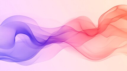 Abstract wave, colorful, flowing, background design