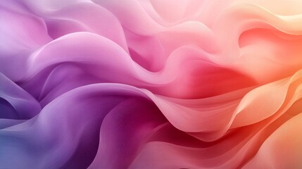 Obraz premium Abstract waves flowing smoothly with vibrant colors and light
