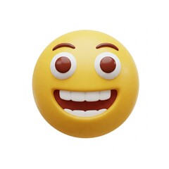 3d smiley face