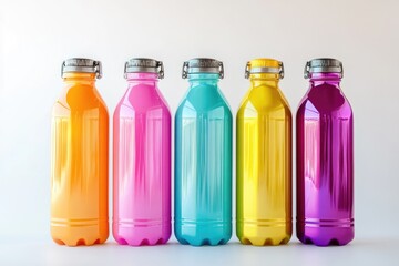 Colorful Water Bottles