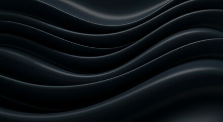 Elegant Layers of Flowing Smooth Fabric &ndash; 3D Render