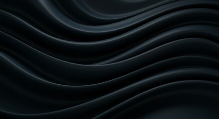 Fototapeta premium Elegant Layers of Flowing Smooth Fabric – 3D Render