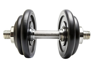 Naklejka premium dumbbell isolated on white background