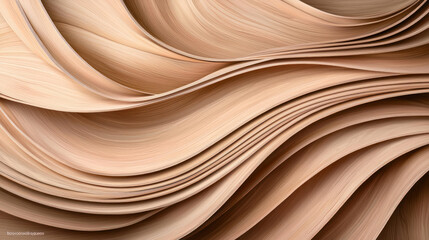 Abstract Wood Veneer Pattern Design