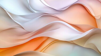 Abstract minimalist background with soft flowing gradients, pastel colors , modern aesthetic, elegant and clean composition