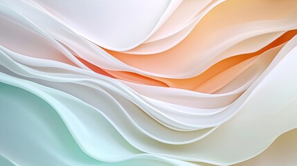 Abstract  background with soft flowing gradients,  pastel colors , modern aesthetic, elegant and clean composition