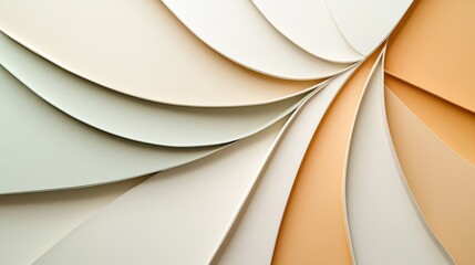 abstract with geometric shapes, soft shadows, muted earthy tones, perfect symmetry, clean and modern aesthetic