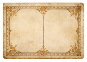 vintage background with frame