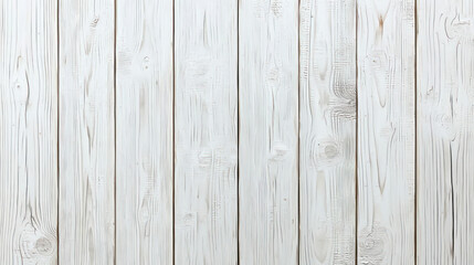 White Wood Plank Background