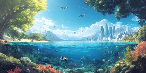 Clean oceans, forests, and energy-efficient systems for Earth Day