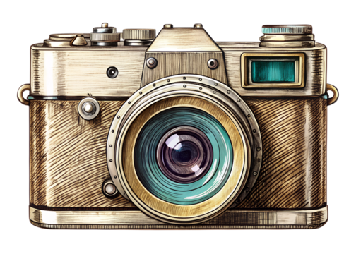vintage photo camera