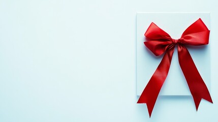 Diploma, scroll of paper with red bow isolated on white background.