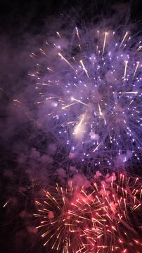 festive fireworks sky, happy fire colored smoke, party festive happy fireworks, starlight fireworks, eternal fireworks, festive atmosphere, cascade of lights, flashing sky show, dynamic display