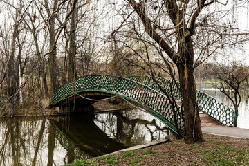  Tineretului park, autumn, Bucharest, Romania.