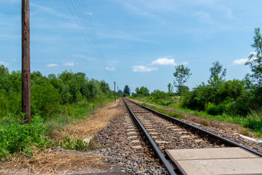 railway in the countryside