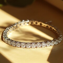 Sparkling Diamond Tennis Bracelet: A Luxurious Piece of Jewelry