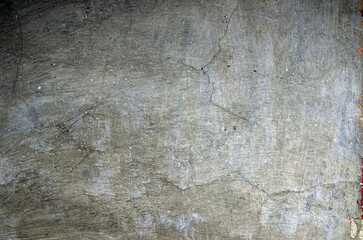 texture of an old concrete wall with a crack