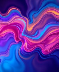 Obraz premium Vibrant Abstract Pattern | Modern Algorithmic Art