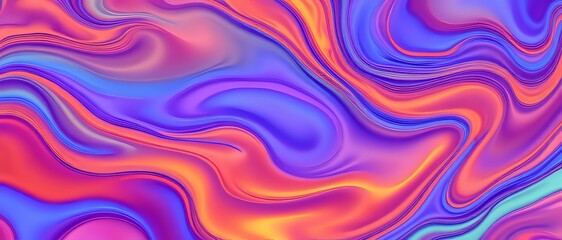 Obraz premium Vibrant Abstract Swirl Design - Perfect for HD Backgrounds