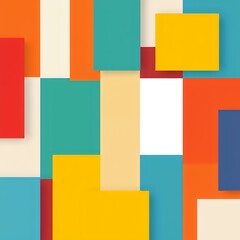Vibrant Minimalist Abstract Art Design