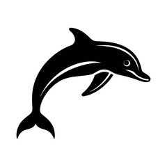 Beautiful Dolphin Silhouette Vector Set for Branding and Web