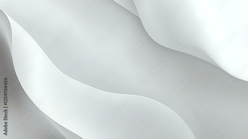 Aufkleber elegant abstract design with soft flowing lines