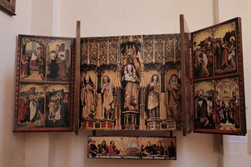 Blick in das Kloster Blaubeuren in Baden-Württemberg