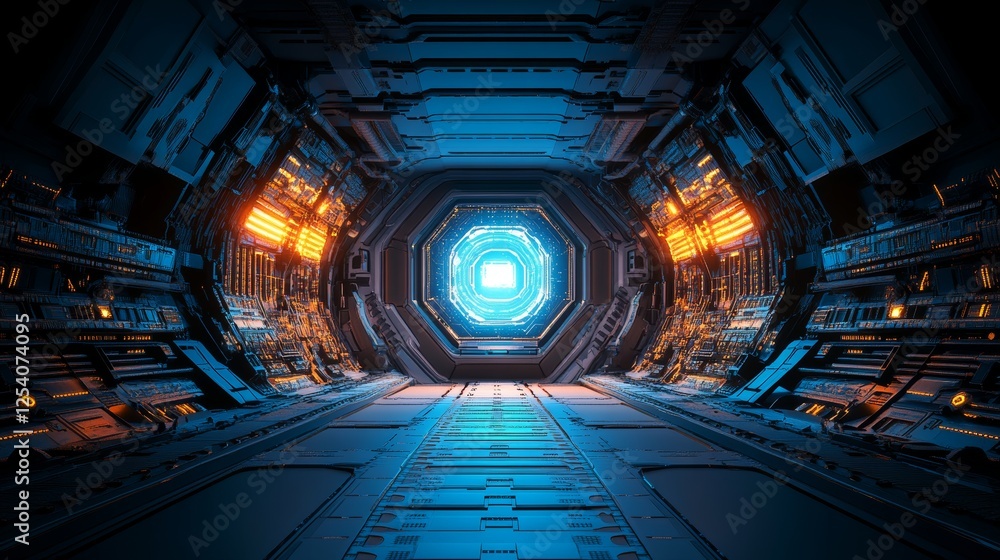 Poster abstract technology or medical background featuring a hexagon-shaped pattern. concepts and ideas for
