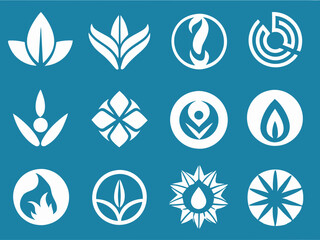 Minimalist Logo Symbol Set Unique Simple Logo Designs 