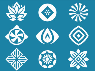 Minimalist Logo Symbol Set Unique Simple Logo Designs 