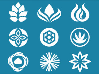 Minimalist Logo Symbol Set Unique Simple Logo Designs 