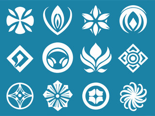 Minimalist Logo Symbol Set Unique Simple Logo Designs 