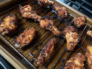 grilled chicken wings