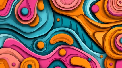 Design a vibrant gradient artwork featuring smooth transitions and lively colors, ideal for digital creations and web designs