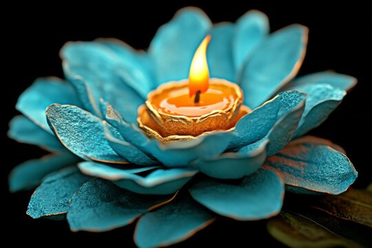 Diwali innovation and modernity, illustrated through an artwork featuring digital rangoli and virtual Diwali greetings