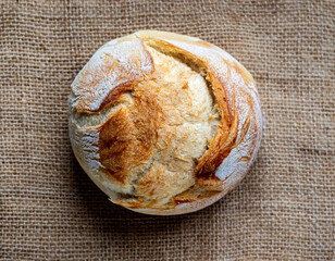 freshly baked bread
