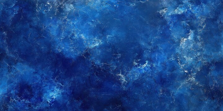 Abstract Blue Marble Texture Background Design