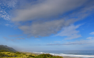 Fog Evaporates on Oregon Beach