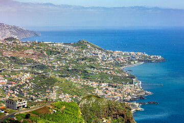 Obraz premium aerial view of Madeira island