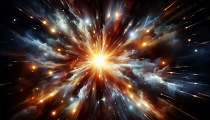 Fototapeta premium abstract space background