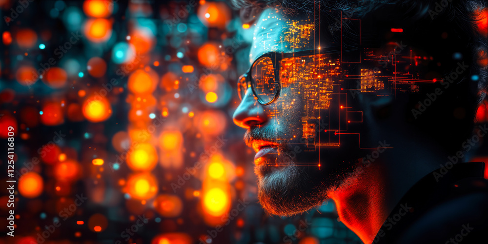 Poster ai revolution in personalized data analysis enhancing business efficiency with advanced technology a