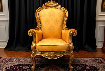 antique armchair