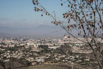 Khankendi, Azerbaijan - 28.10.2024: Scenic View of Khankendi City, Azerbaijan: A Glimpse of the...