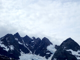 Fototapeta premium Majestic Alaskan Mountain Peaks