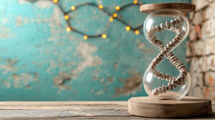 It serves as a contemporary symbol of aging and the continuity of life