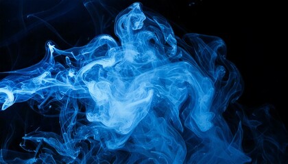 Obraz premium Smoke on black background. Smoke texture. Smoke effect.